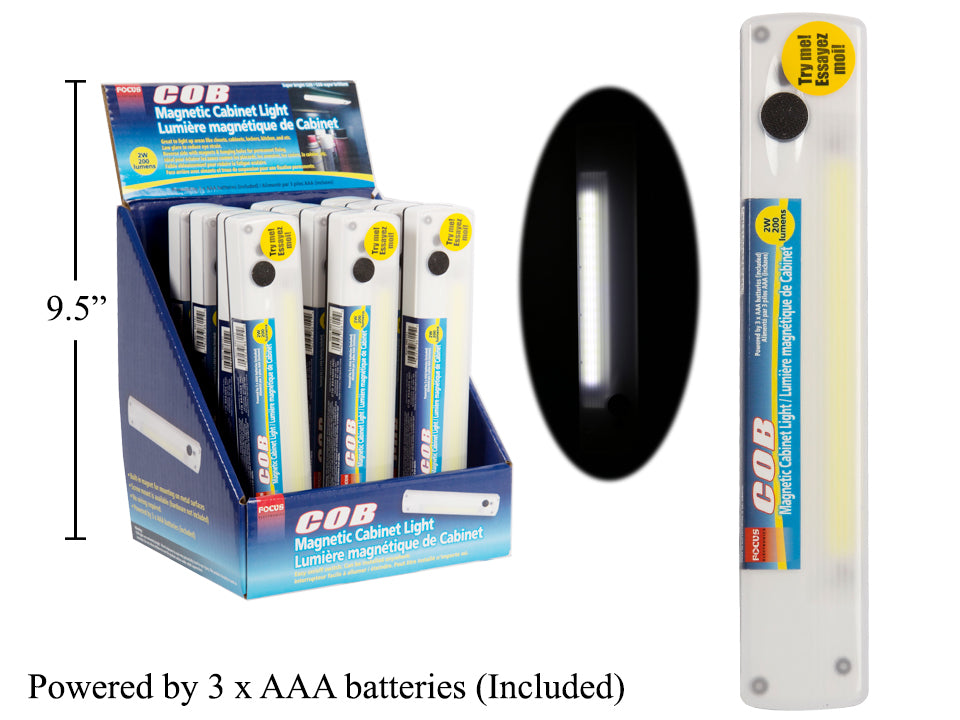 FOCUS ELECTRONICS Lampe d'armoire magnétique Cob - 86151