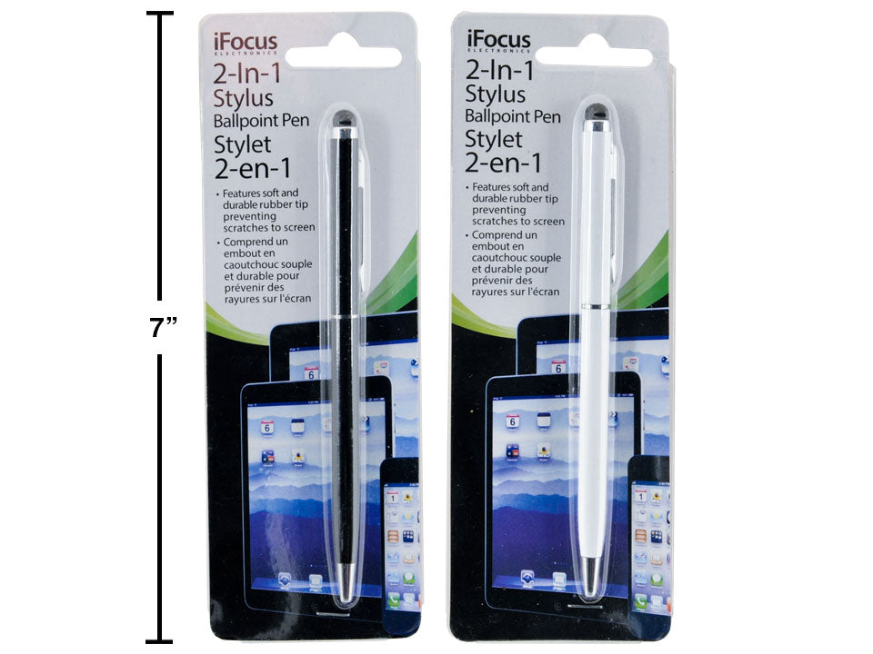 Stylet et stylo 2 en 1 iFOCUS - 86656