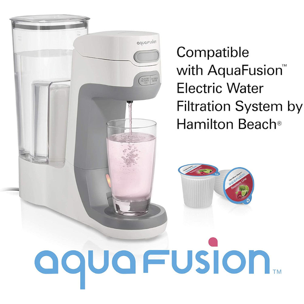 HAMILTON BEACH AQUAFUSION Raspberry Lime Flavor Capsules 12Pk - 87361