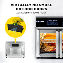 Charger l&#39;image dans la galerie, Gril de four à friteuse à air numérique KALORIK MAXX - Entretenu en usine avec la garantie Home Essentials - AFO47631SS2
