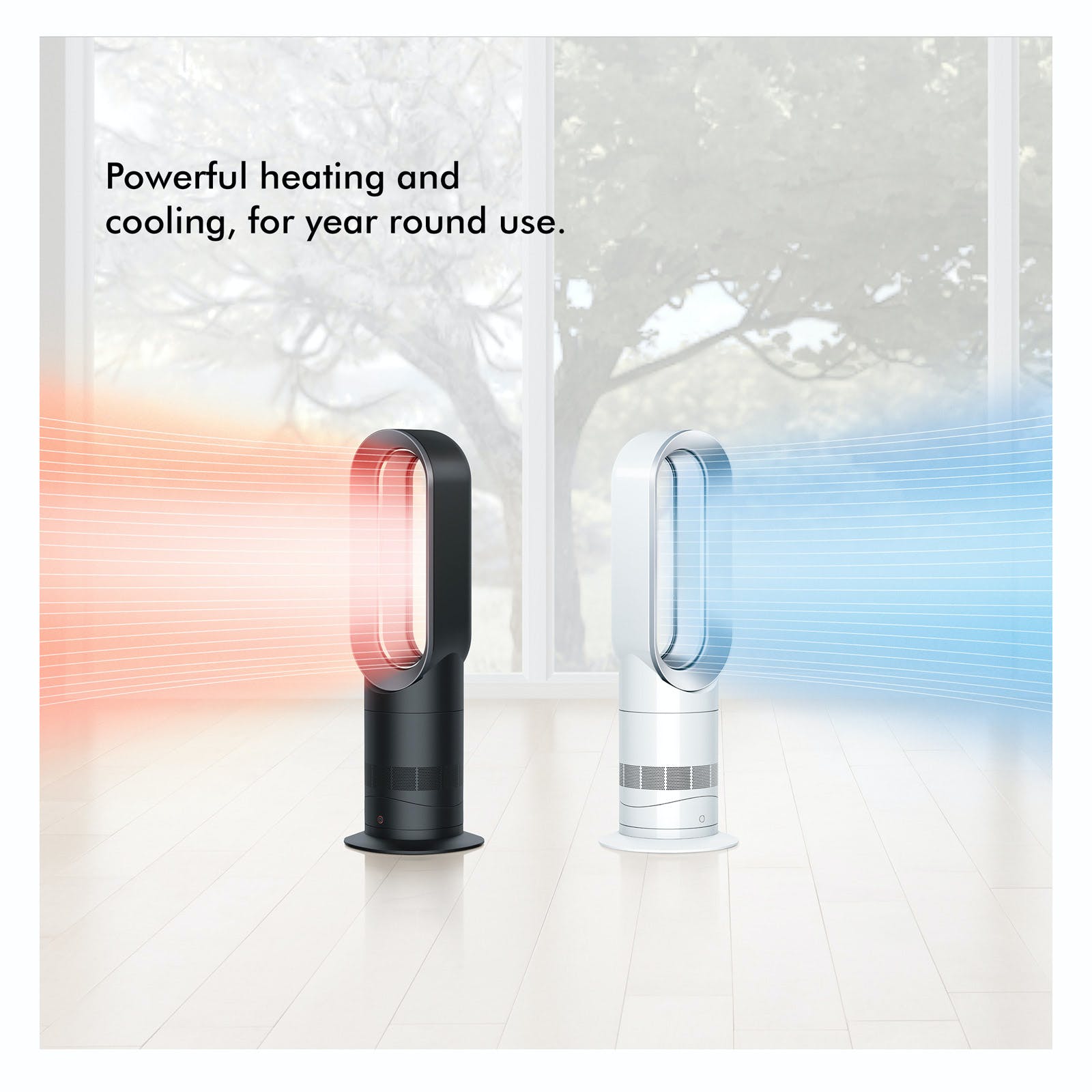 DYSON OFFICIAL OUTLET - AM09 Hot + Cold Jet Focus Fan