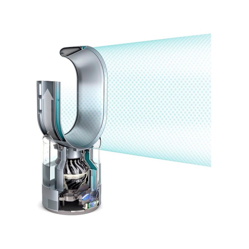 SORTIE OFFICIELLE DYSON - Humidificateur à brume hygiénique - Remis à neuf (EXCELLENT) avec 1 an de garantie Dyson - AM10 