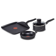 T-FAL Essential 4pc Cookware Set with Sauce Pan - B218S454