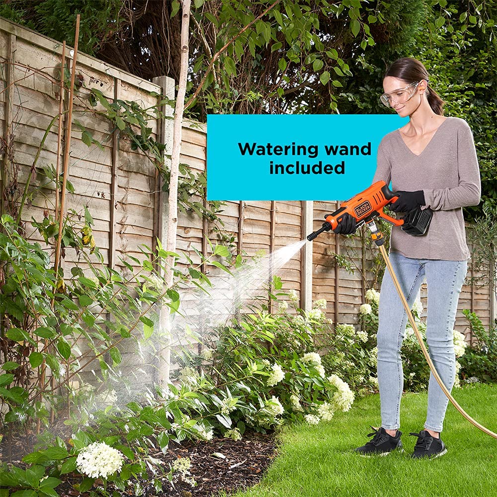 Nettoyeur haute pression BLACK+DECKER 20 V MAX, 350 PSI - BCPW350C1