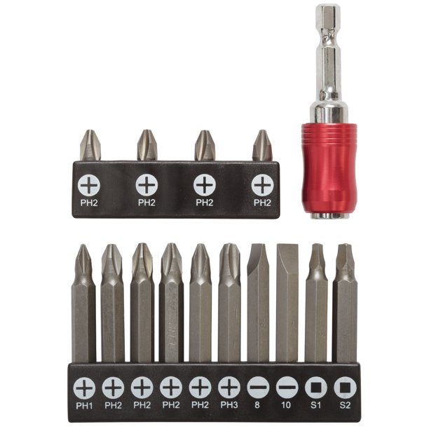 BLACK + DECKER Jeu de 15 tournevis à connexion rapide - BDA9215QCM