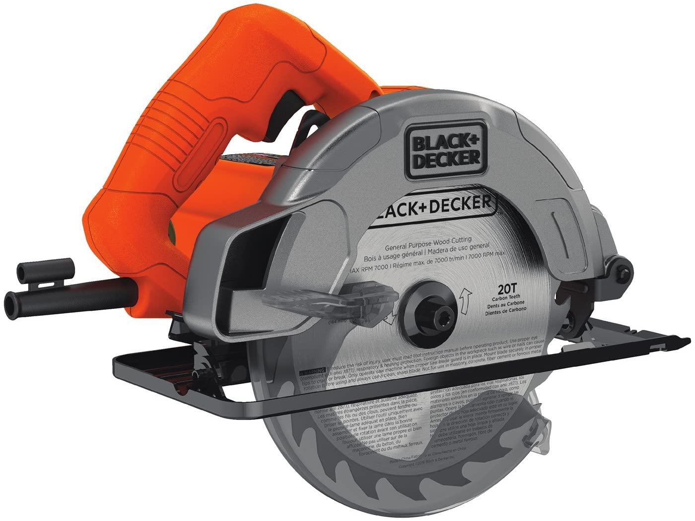 Scie circulaire BLACK+DECKER 13a 7,25" - Reconditionnée avec garantie complète du fabricant - BDECS200C