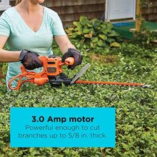 Load image into Gallery viewer, BLACK+DECKER 16&quot; SAWBLADE™ Hedge Trimmer - BEHTS125
