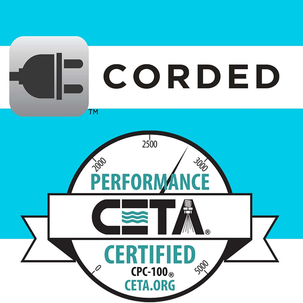 BLACK+DECKER Electric Cold Water Pressure Washer, 1,600 MAX PSI - BEPW1600