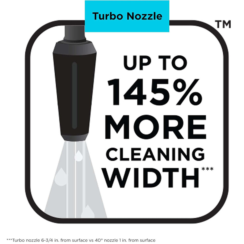 BLACK+DECKER Electric Cold Water Pressure Washer, 1,600 MAX PSI - BEPW1600