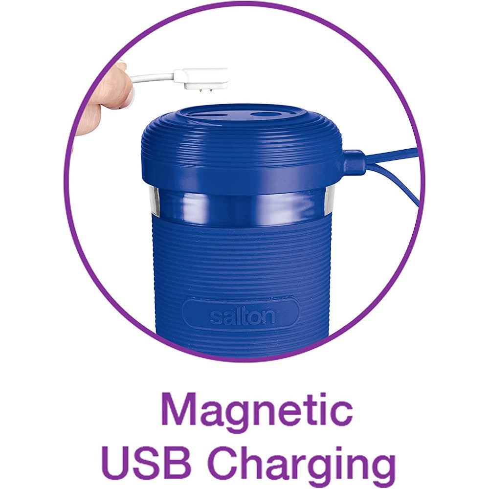 SALTON Portable Personal Blender Blue - BL2045RD