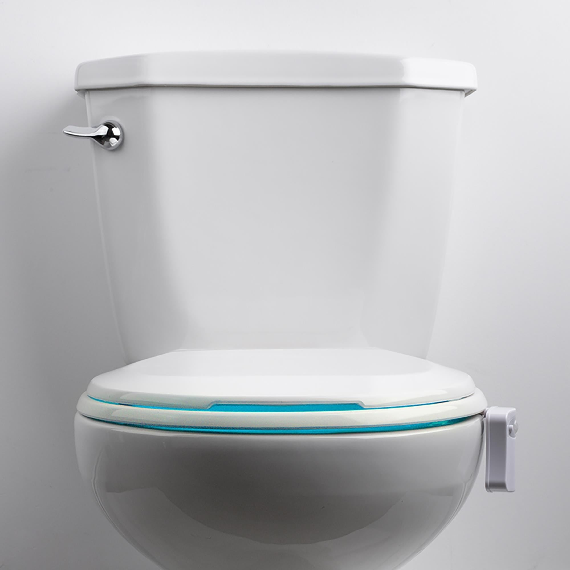 SHARPER IMAGE Motion Activated Toilet LED Light BSTL111 Home Essentials Outlet