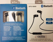 Écouteurs sans fil WELLSON avec micro - BTC-5000