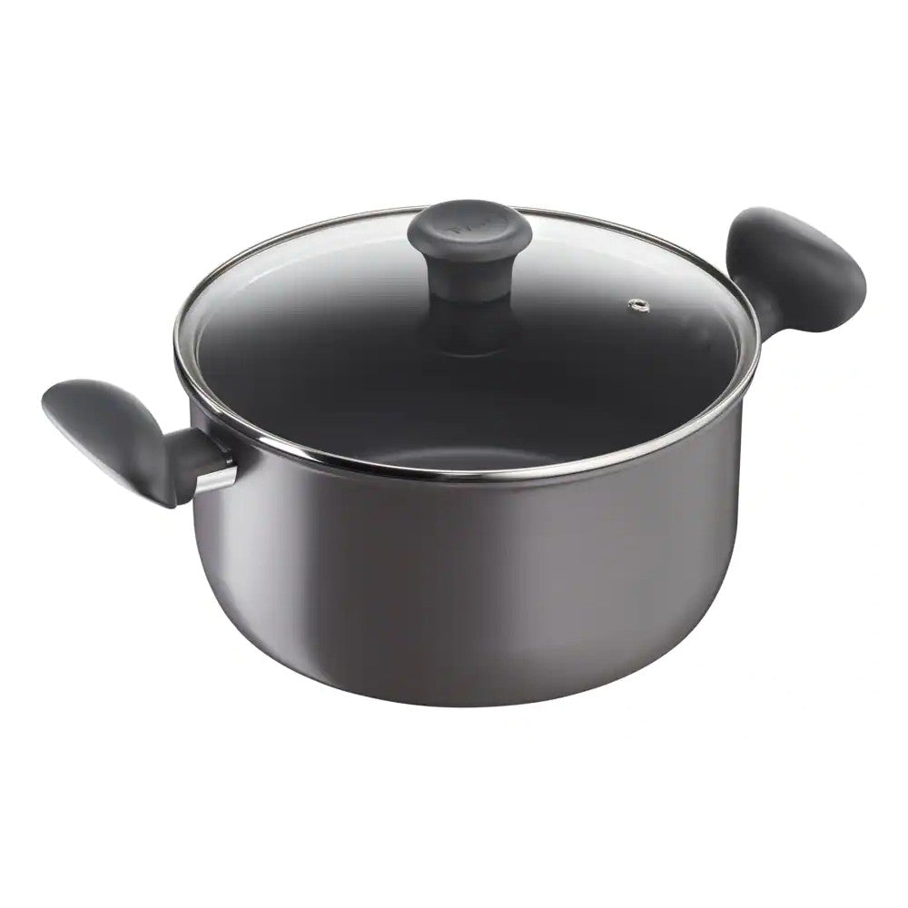 Batterie de cuisine 10 pièces en titane dur T-FAL - C706SC55 