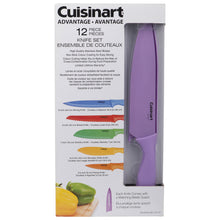 Load image into Gallery viewer, CUISINART 12 Piece Color Knife Set - CA12C
