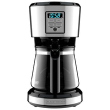 Charger l&#39;image dans la galerie, Cafetière programmable 12 tasses BLACK + DECKER - Certifiée en usine avec garantie complète - CM1231SC 
