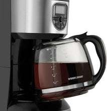 Charger l&#39;image dans la galerie, Cafetière programmable 12 tasses BLACK+DECKER - Certifiée en usine avec garantie complète - CM4000SC
