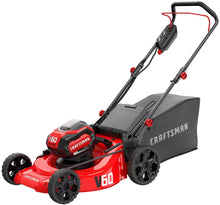 Load image into Gallery viewer, CRAFTSMAN 60V Lithium Cordless Mulching Lawn Mower - Refurbished with Full Manufacturer Warranty - CMCMW260R1
