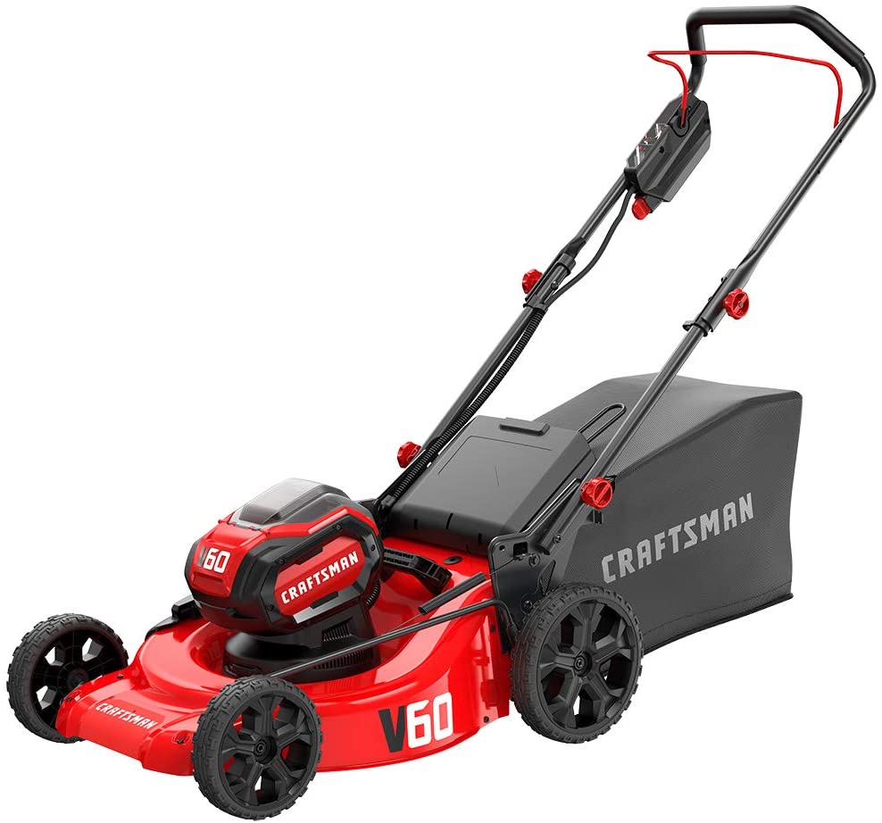 Tondeuse à gazon sans fil CRAFTSMAN 60 V au lithium – Reconditionnée avec garantie complète du fabricant – CMCMW260R1