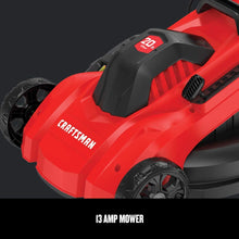 Load image into Gallery viewer, CRAFTSMAN Electric Lawn Mower, 20-Inch, 13Amp - Refurbished with Full Manufacturer Warranty - CMEMW213
