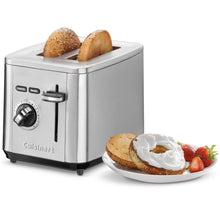 Load image into Gallery viewer, CUISINART 2-Slice Stainless Steel Toaster - Refurbished with Cuisinart Warranty - CPT-12

