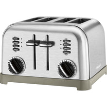 Load image into Gallery viewer, CUISINART 4-Slice Classic Metal Toaster - Refurbished with Cuisinart Warranty - CPT-180
