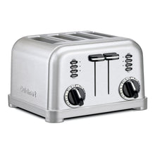 Load image into Gallery viewer, CUISINART 4-Slice Classic Metal Toaster - Refurbished with Cuisinart Warranty - CPT-180
