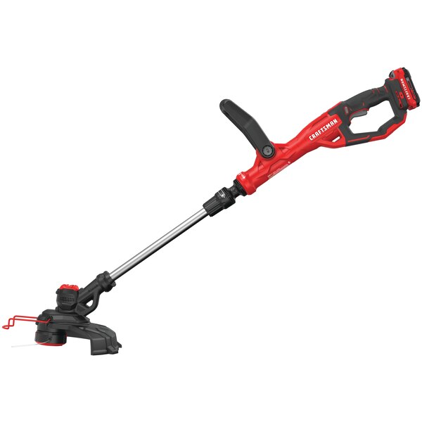 CRAFTSMAN 20 Volt Cordless 13 Inch WEEDWACKER® String Trimmer / Edger with Automatic Feed and 2.0AH Battery - Refurbished with Full Manufacturer Warranty - CMCST900D1