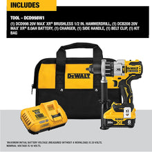 Load image into Gallery viewer, DEWALT 8AH 20V MAX XR Rotary Hammer/Drill - Refurbished with Manufacturer Warranty - DCD998W1
