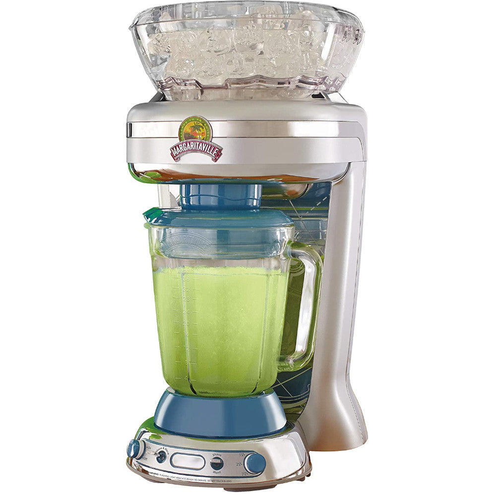 MARGARITAVILLE Key West Machine à concoction glacée avec pot facile à verser et réservoir de glace XL – Entretien en usine avec garantie Home Essentials – DM1900