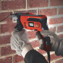 Charger l&#39;image dans la galerie, Perceuse à percussion électrique BLACK + DECKER 6 A 1/2 pouce - DR670
