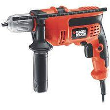 Charger l&#39;image dans la galerie, Perceuse à percussion électrique BLACK + DECKER 6 A 1/2 pouce - DR670
