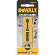 DEWALT Embout Phillips n° 2 de 2 pouces prêt à l'impact - DWA2PH2IR