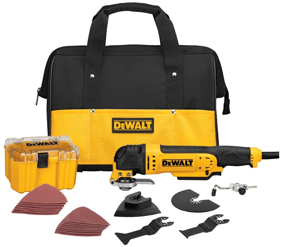 Outil multifonction oscillant DEWALT - Remis à neuf avec garantie complète du fabricant - DWE315K