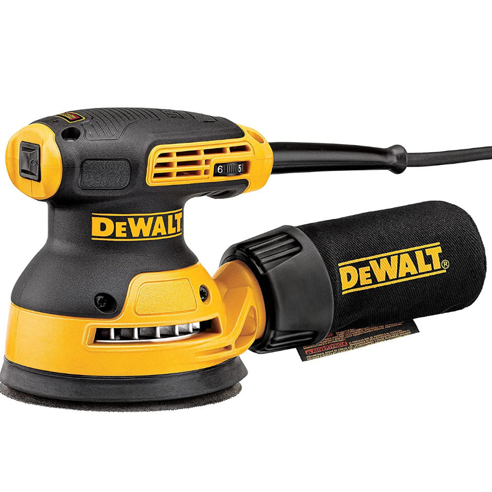 Ponceuse orbitale aléatoire DEWALT, vitesse variable, 5 pouces - Remis à neuf avec garantie Dewalt - DWE6423