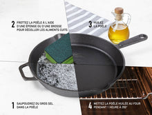 Charger l&#39;image dans la galerie, Poêle en fonte pré-revêtue T-FAL (30 cm) - E2260774
