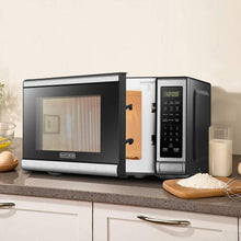 Charger l&#39;image dans la galerie, BLACK+DECKER Four à micro-ondes numérique en acier inoxydable 0,7cuft 700W - Emballage imparfait avec garantie complète -EM720CB7
