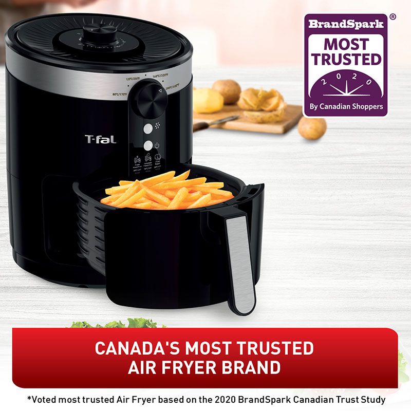 Friteuse à air T-FAL Easy Fry 3,5 L - Emballage défectueux avec garantie complète - EY120850