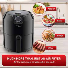 Friteuse à air T-FAL Black Easy Fry XL - Emballage imparfait avec garantie complète - EY201850 