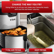 Load image into Gallery viewer, T-FAL Stainless Steel Easy Fry XL Air Fryer - Blemished package with full warranty - EY201D50
