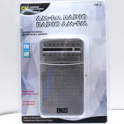 CM HOMEWARE - Portable FM/AM Radio - FM-2