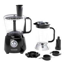 Load image into Gallery viewer, BLACK + DECKER 2-in-1 12 Cup Food Processor and Blender - Factory Certified with Full Warranty - FP5500BC
