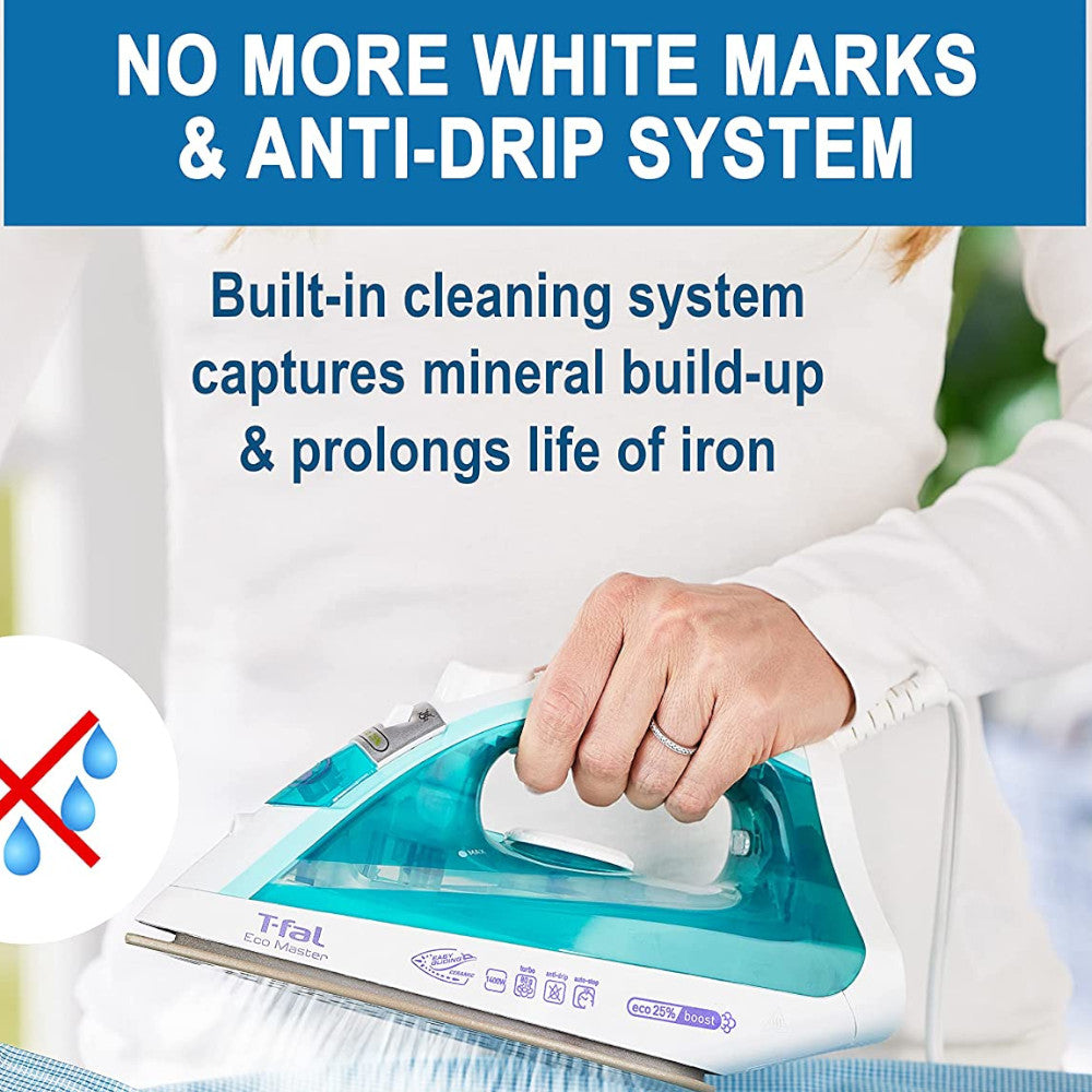 Fer à vapeur T-FAL Eco Master - Emballage défectueux avec garantie complète - FV1742