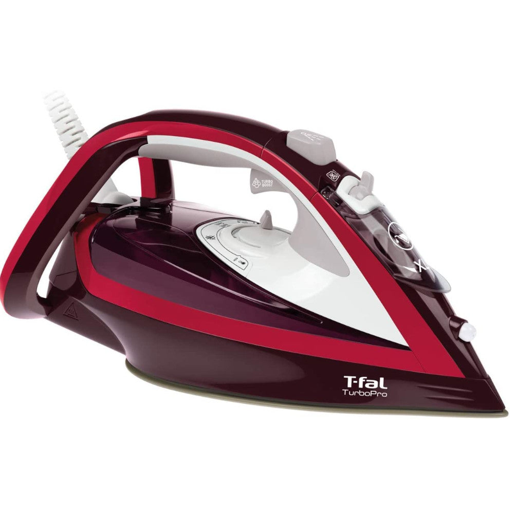 Fer à vapeur à nettoyage automatique T-FAL Turbo Pro Airglide - Emballage imparfait avec garantie complète - FV5616