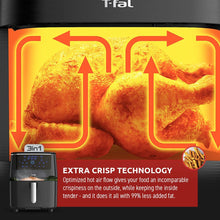 Charger l&#39;image dans la galerie, Friteuse à air XXL T-FAL Easy Fry Grill &amp; Steam 3in1 - Emballage défectueux avec garantie complète - FW201850
