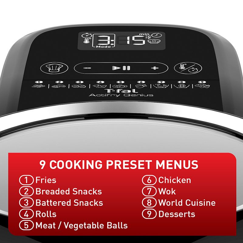Friteuse à air T-FAL Actifry Genius 1,2 kg - FZ760850