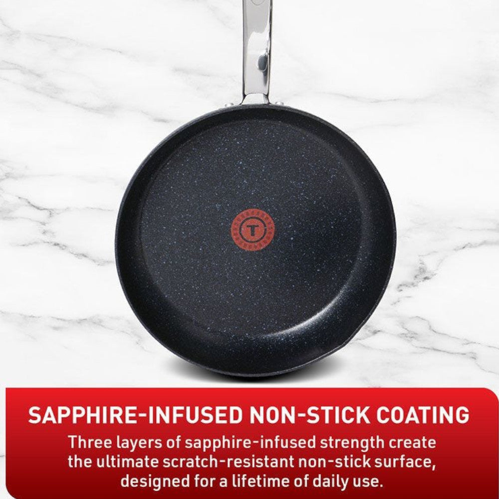 Batterie de cuisine 10 pièces T-FAL Sapphire - Emballage imparfait avec garantie complète - G104SA74 