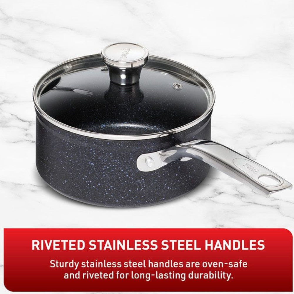 Batterie de cuisine 10 pièces T-FAL Sapphire - Emballage imparfait avec garantie complète - G104SA74 