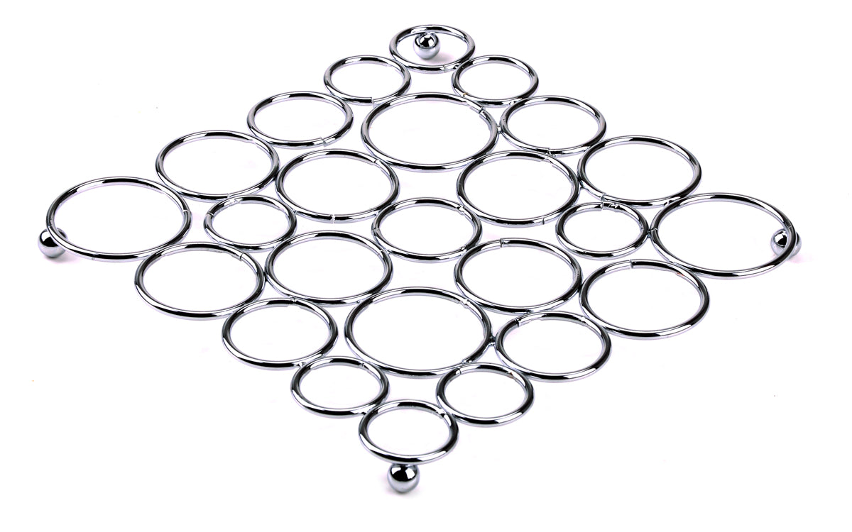 Dessous de plat carré chromé ITY - G3841