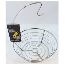 Load image into Gallery viewer, ITY Chrome Fruit Bowl with Banana holder - G4332
