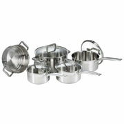 Ensemble de pots Inspire T-FAL 9 pièces - Emballage imparfait avec garantie complète - G707S974 